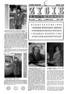 Życie Przemyskie : tygodnik społeczny. 1976, R. 10, nr 11 (437) (17 marca)