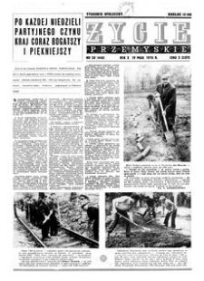 Życie Przemyskie : tygodnik społeczny. 1976, R. 10, nr 20 (446) (19 maja)