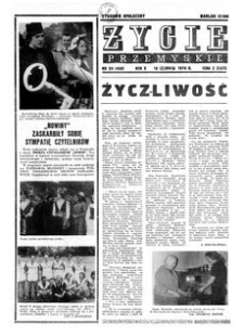 Życie Przemyskie : tygodnik społeczny. 1976, R. 10, nr 24 (450) (16 czerwca)