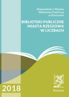Biblioteki publiczne miasta Rzeszowa w liczbach 2018