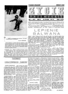 Życie Przemyskie : tygodnik społeczny. 1977, R. 11, nr 3 (481) (19 stycznia)