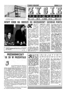 Życie Przemyskie : tygodnik społeczny. 1977, R. 11, nr 6 (484) (9 lutego)