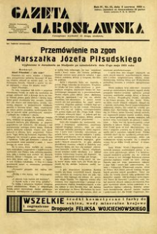 Gazeta Jarosławska. 1935, R. 4, nr 12 (2 czerwca)