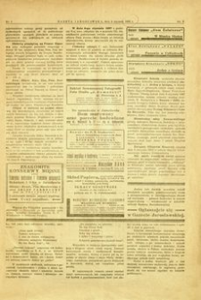 Gazeta Jarosławska : tygodnik poświęcony sprawom gospodarczo-społecznym miasta i powiatu. 1937, R. 6, nr 1 (3 stycznia)