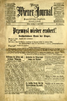 Neues Wiener Journal : unparteiisches Tagblatt. 1915, R. 23, nr 7762 (4 czerwca)
