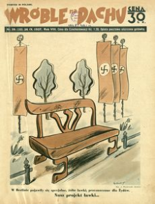 Wróble na Dachu : tygodnik satyryczno-humorystyczny. 1937, R. 8, nr 39 (26 września)
