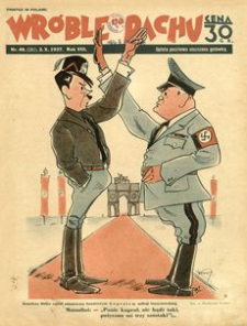 Wróble na Dachu : tygodnik satyryczno-humorystyczny. 1937, R. 8, nr 40 (3 października)