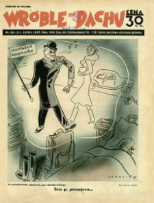 Wróble na Dachu : tygodnik satyryczno-humorystyczny. 1937, R. 8, nr 50 (12 grudnia)