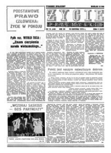 Życie Przemyskie : tygodnik społeczny. 1978, R. 12, nr 16 (546) (19 kwietnia)