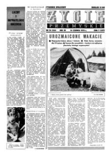 Życie Przemyskie : tygodnik społeczny. 1978, R. 12, nr 24 (554) (14 czerwca)