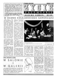 Życie Przemyskie : tygodnik społeczny. 1978, R. 12, nr 48 (578) (29 listopada)
