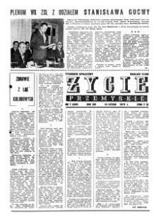 Życie Przemyskie : tygodnik społeczny. 1979, R. 13, nr 7 (589) (14 lutego)