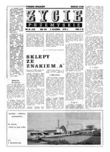Życie Przemyskie : tygodnik społeczny. 1979, R. 13, nr 36 (618) (5 września)