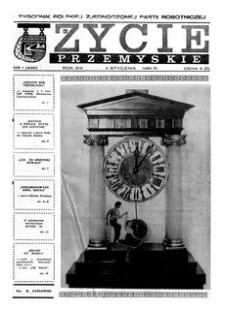 Życie Przemyskie : tygodnik Polskiej Zjednoczonej Partii Robotniczej. 1980, R. 14, nr 1 (635) (2 stycznia)