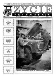 Życie Przemyskie : tygodnik Polskiej Zjednoczonej Partii Robotniczej. 1980, R. 14, nr 3 (637) (16 stycznia)
