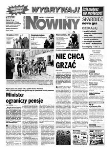 Nowiny : gazeta codzienna. 2000, nr 11 (17 stycznia)