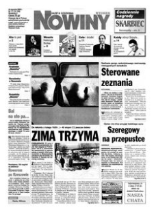 Nowiny : gazeta codzienna. 2000, nr 17 (25 stycznia)