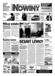 Nowiny : gazeta codzienna. 2000, nr 30 (11-13 lutego)