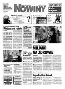 Nowiny : gazeta codzienna. 2000, nr 49 (9 marca)