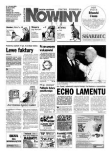 Nowiny : gazeta codzienna. 2000, nr 60 (24-26 marca)
