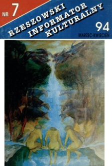 Rzeszowski Informator Kulturalny. 1994, nr 7 (marzec-kwiecień)