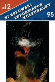 Rzeszowski Informator Kulturalny. 1995, nr 12 (marzec-kwiecień)