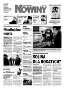 Nowiny : gazeta codzienna. 2000, nr 78 (19 kwietnia)