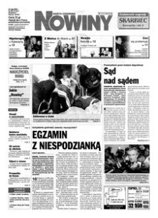 Nowiny : gazeta codzienna. 2000, nr 99 (23 maja)