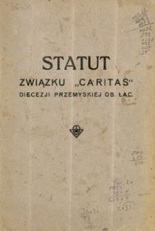 Statut Związku „Caritas” diecezji przemyskiej ob. łac.
