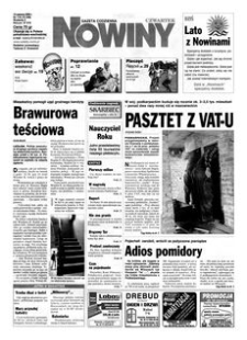 Nowiny : gazeta codzienna. 2000, nr 116 (15 czerwca)