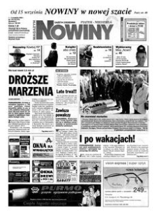 Nowiny : gazeta codzienna. 2000, nr 170 (1-3 września)