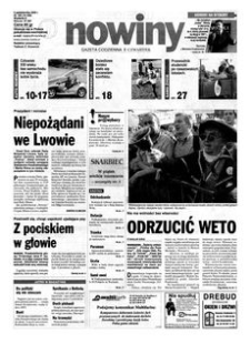 Nowiny : gazeta codzienna. 2000, nr 194 (5 października)