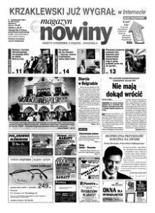Nowiny : gazeta codzienna. 2000, nr 195 (6-8 października)