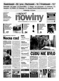 Nowiny : gazeta codzienna. 2000, nr 196 (9 października)
