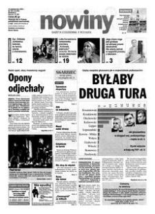Nowiny : gazeta codzienna. 2000, nr 197 (10 października)