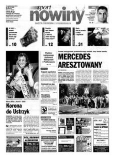 Nowiny : gazeta codzienna. 2000, nr 201 (16 października)