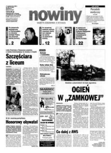 Nowiny : gazeta codzienna. 2000, nr 202 (17 października)