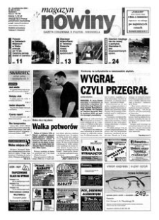 Nowiny : gazeta codzienna. 2000, nr 205 (20-22 października)