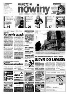 Nowiny : gazeta codzienna. 2000, nr 210 (27-29 października)