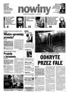 Nowiny : gazeta codzienna. 2000, nr 216 (7 listopada)