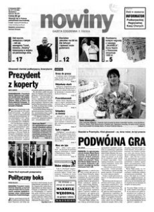 Nowiny : gazeta codzienna. 2000, nr 217 (8 listopada)