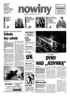 Nowiny : gazeta codzienna. 2000, nr 222 (15 listopada)