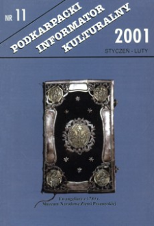 Podkarpacki Informator Kulturalny. 2001, nr 11 (styczeń-luty)