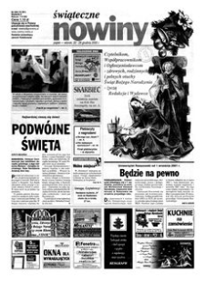 Nowiny : gazeta codzienna. 2000, nr 249 (22-26 grudnia)