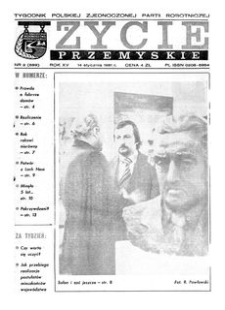 Życie Przemyskie : tygodnik Polskiej Zjednoczonej Partii Robotniczej. 1981, R. 15, nr 2 (689) (14 stycznia)