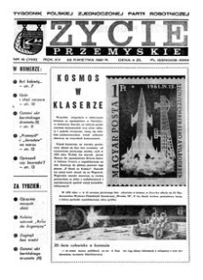 Życie Przemyskie : tygodnik Polskiej Zjednoczonej Partii Robotniczej. 1981, R. 15, nr 16 (703) (22 kwietnia)