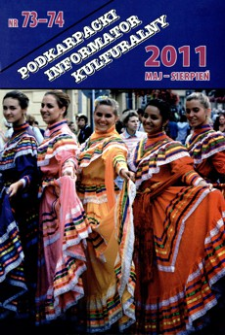 Podkarpacki Informator Kulturalny. 2011, nr 73-74 (maj-sierpień)
