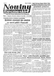 Nowiny Rzeszowskie : organ KW Polskiej Zjednoczonej Partii Robotniczej. 1950, R. 2, nr 43 (12 lutego)