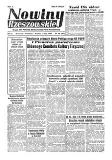 Nowiny Rzeszowskie : organ KW Polskiej Zjednoczonej Partii Robotniczej. 1950, R. 2, nr 48 (17 lutego)