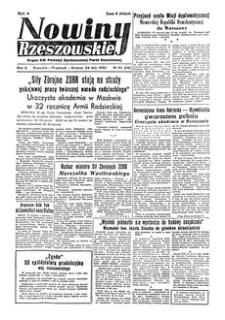 Nowiny Rzeszowskie : organ KW Polskiej Zjednoczonej Partii Robotniczej. 1950, R. 2, nr 55 (24 lutego)